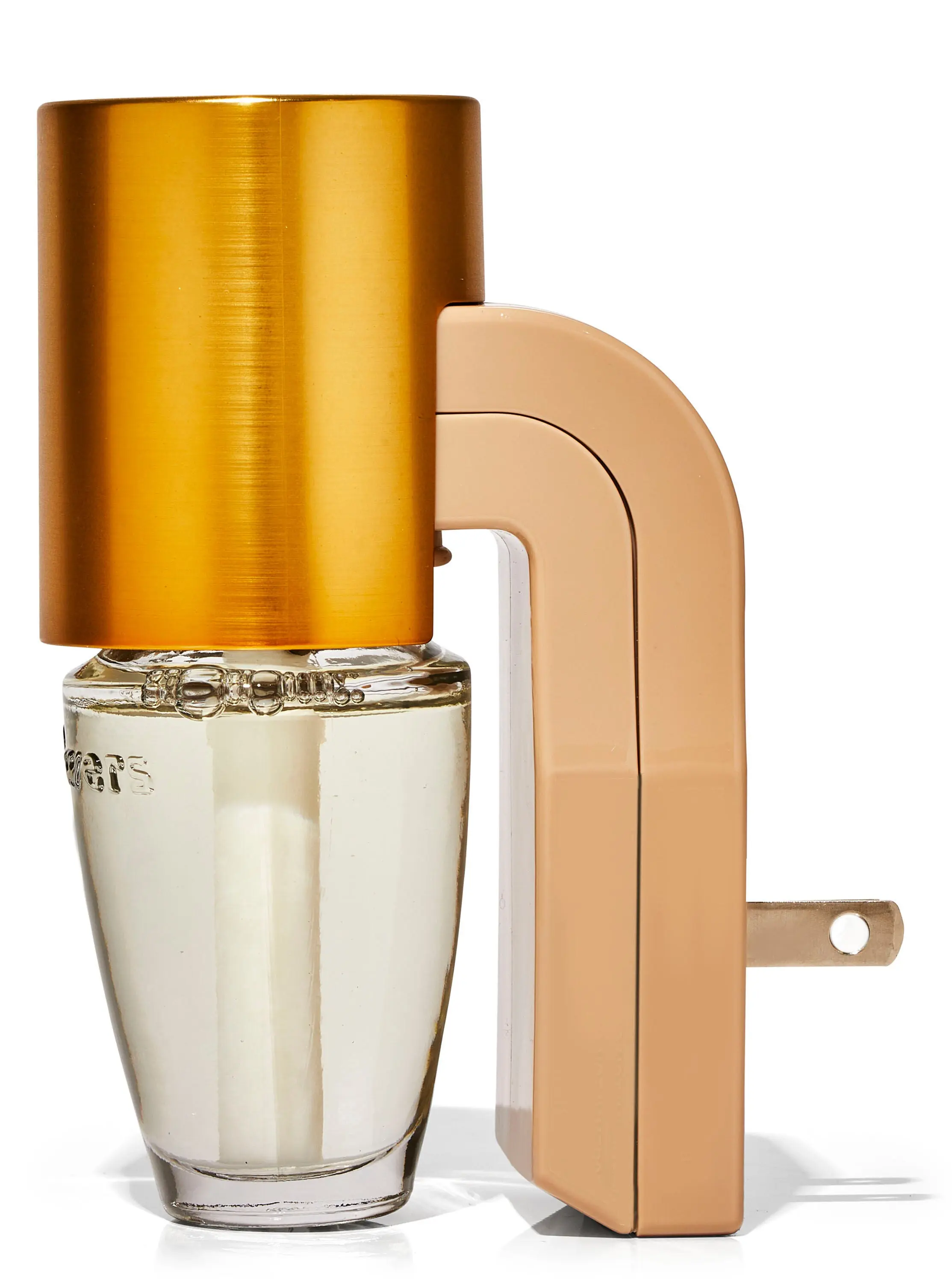 Metallic Brass Cylinder Wallflowers Scent Control™ Wallflowers Fragrance Plug - Image 3