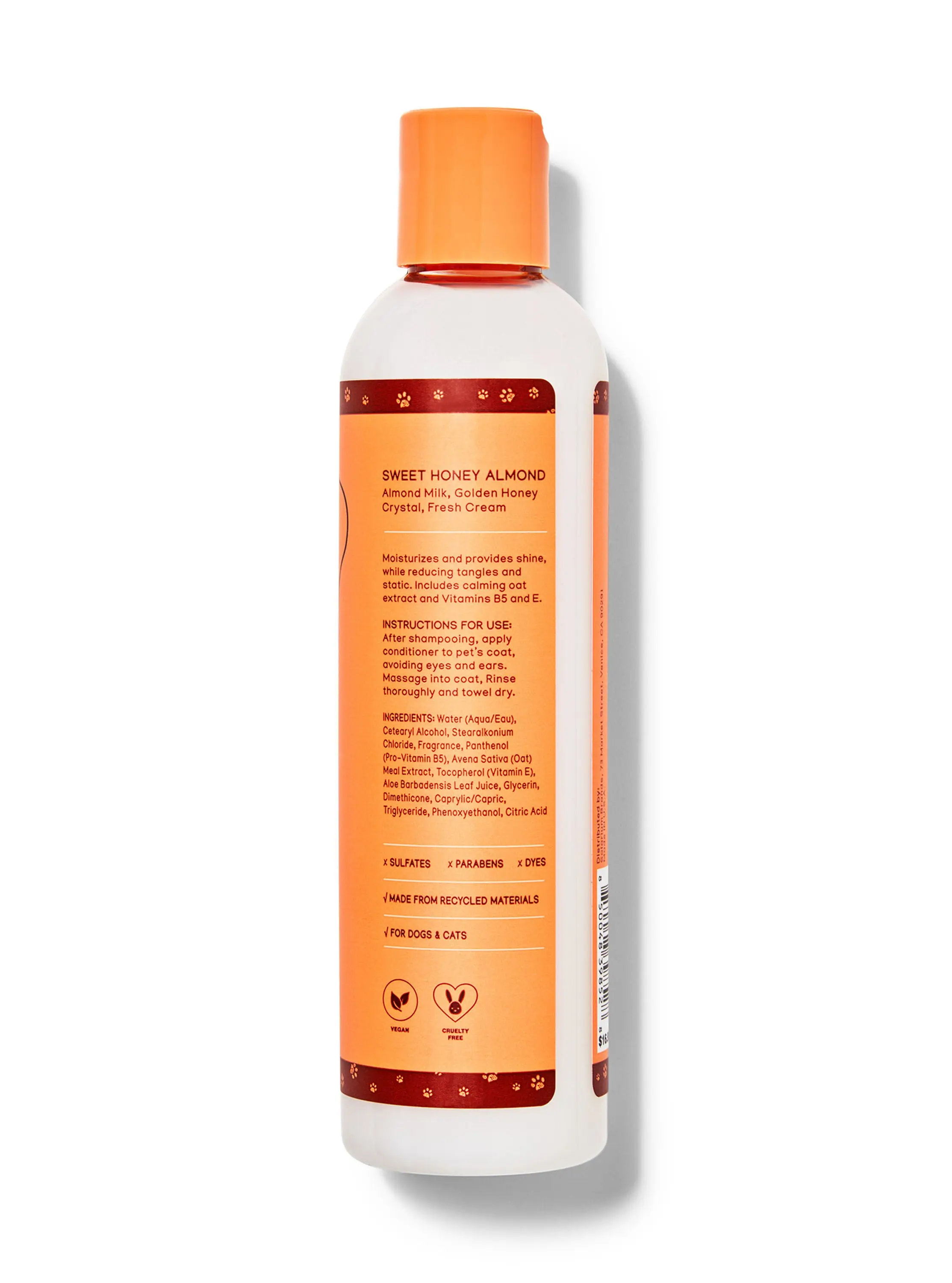 Sweet Honey Almond Pet Conditioner - Image 2