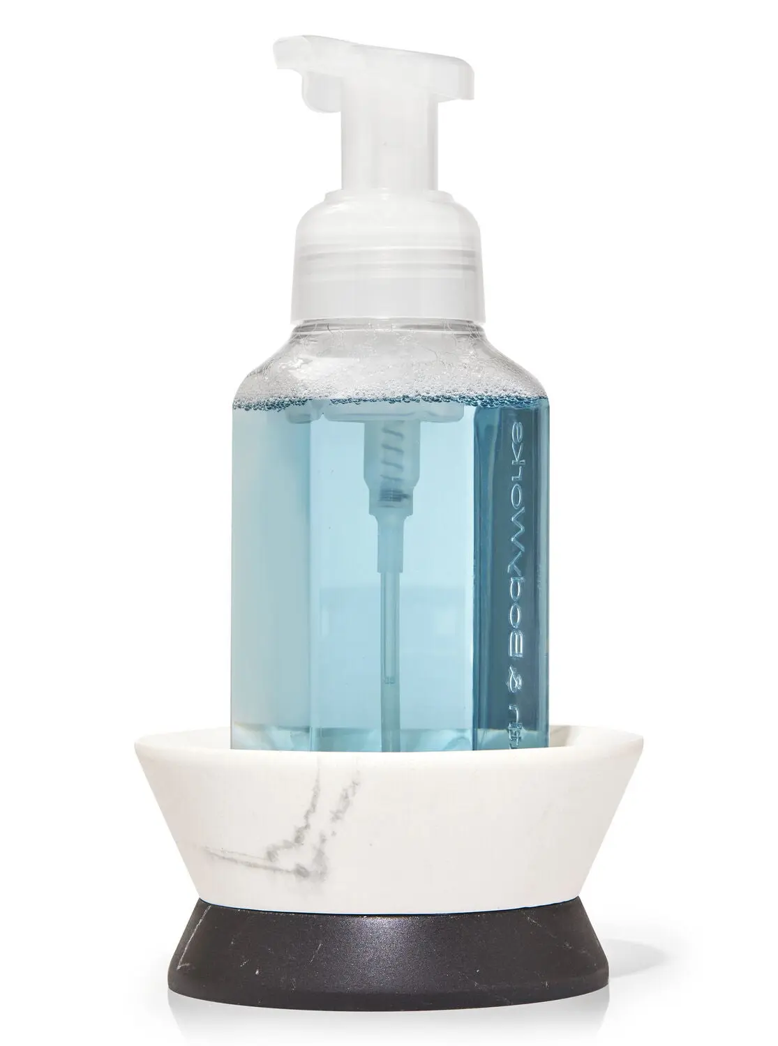 Marbled Resin Gentle & Clean Foaming Hand Soap Holder