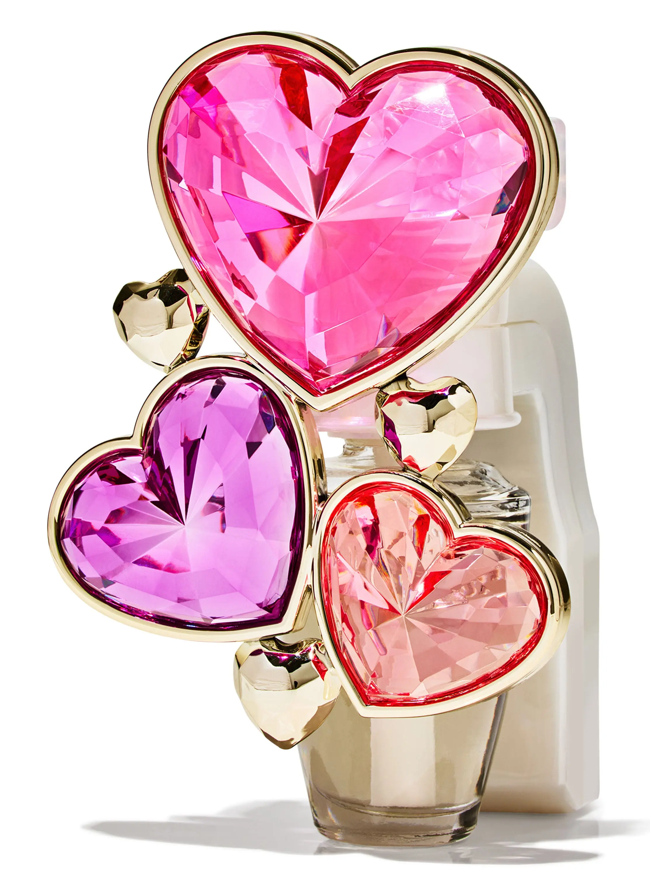 Bejeweled Hearts Adjustable Wallflowers Scent Control™ Nightlight Wallflowers Fragrance Plug - Image 2