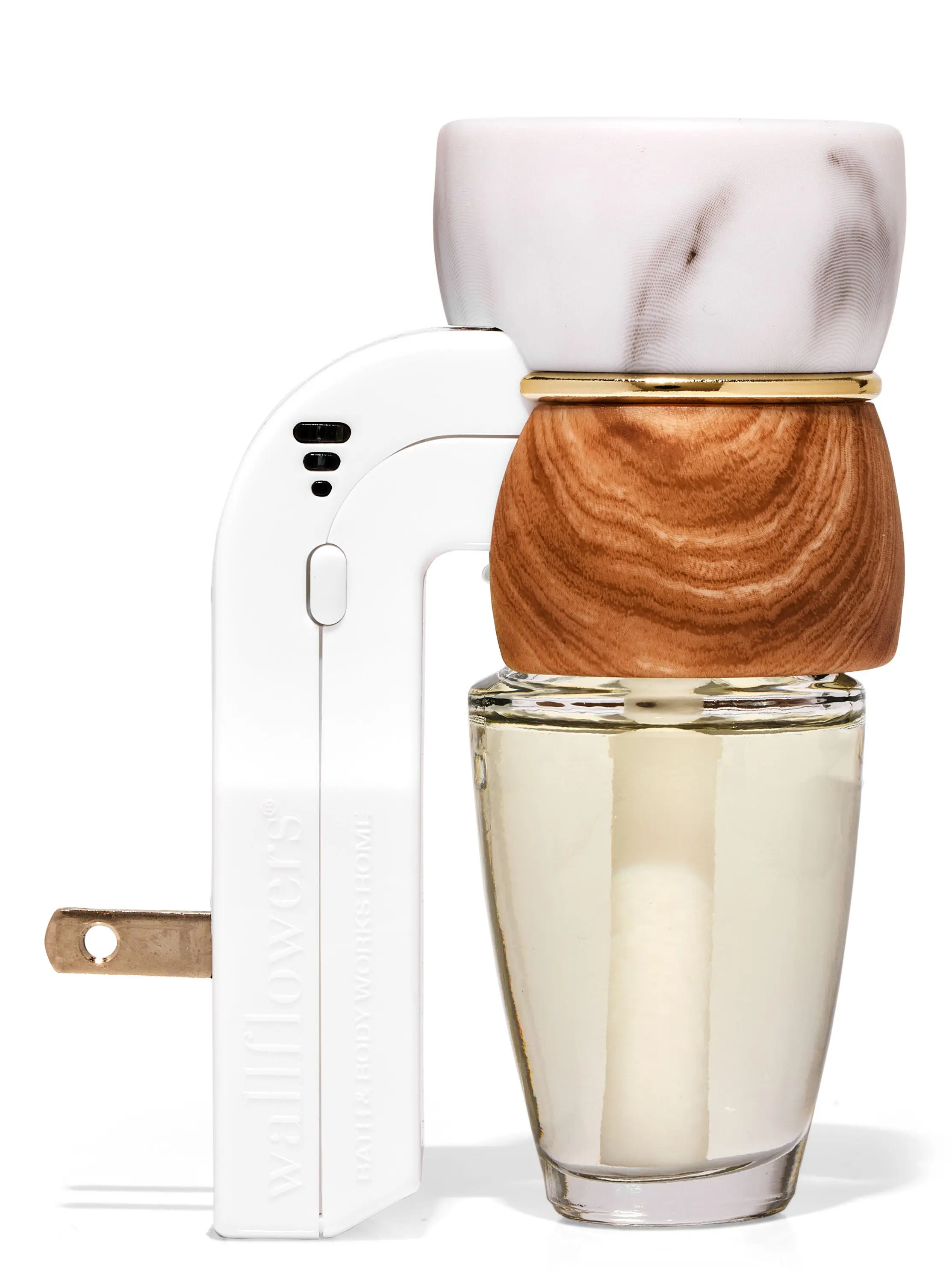 White Hourglass Topper Wallflowers Scent Control™ Fragrance Plug - Image 2