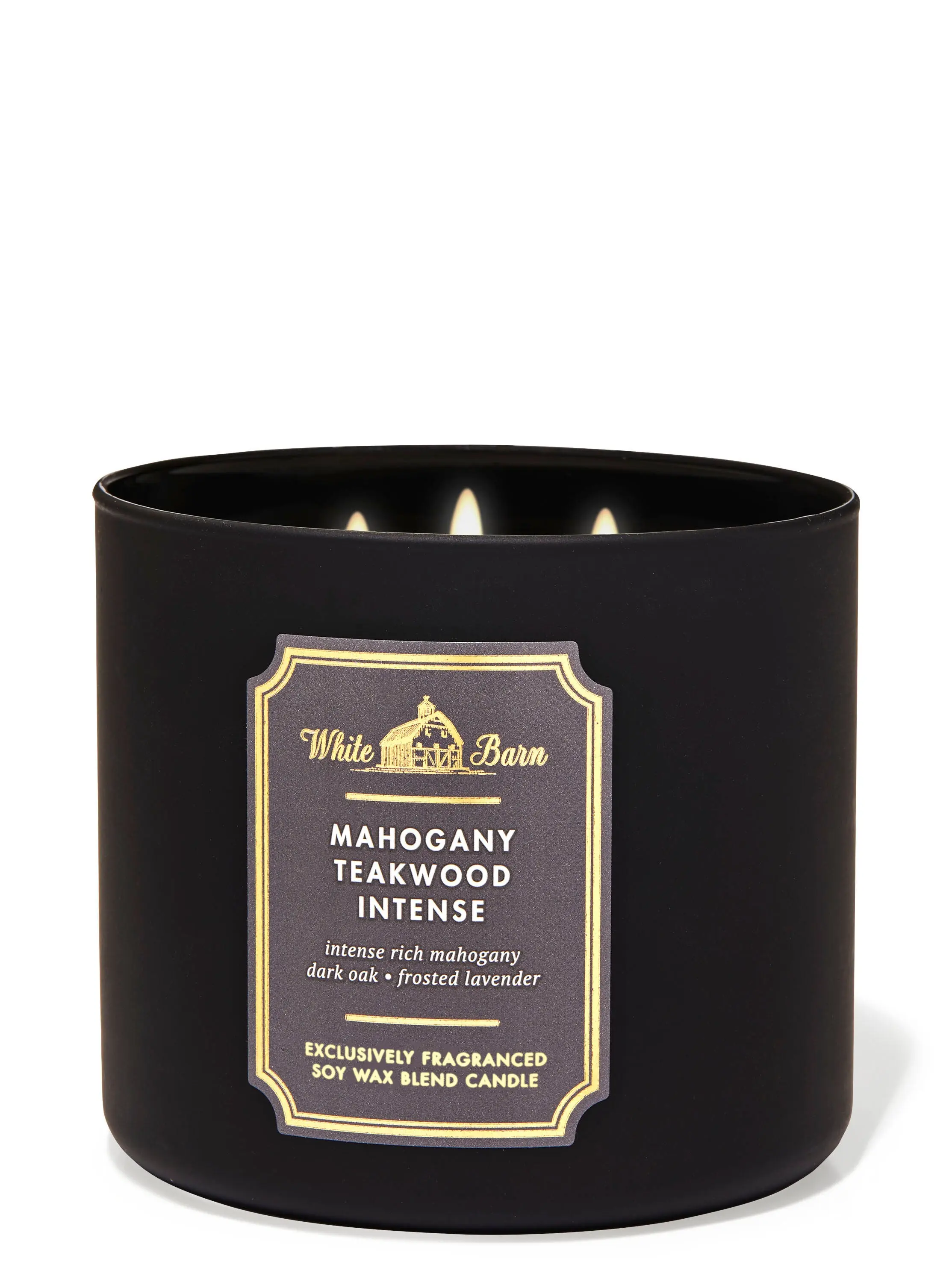 Mahogany Teakwood Intense 3-Wick Candle - Image 2