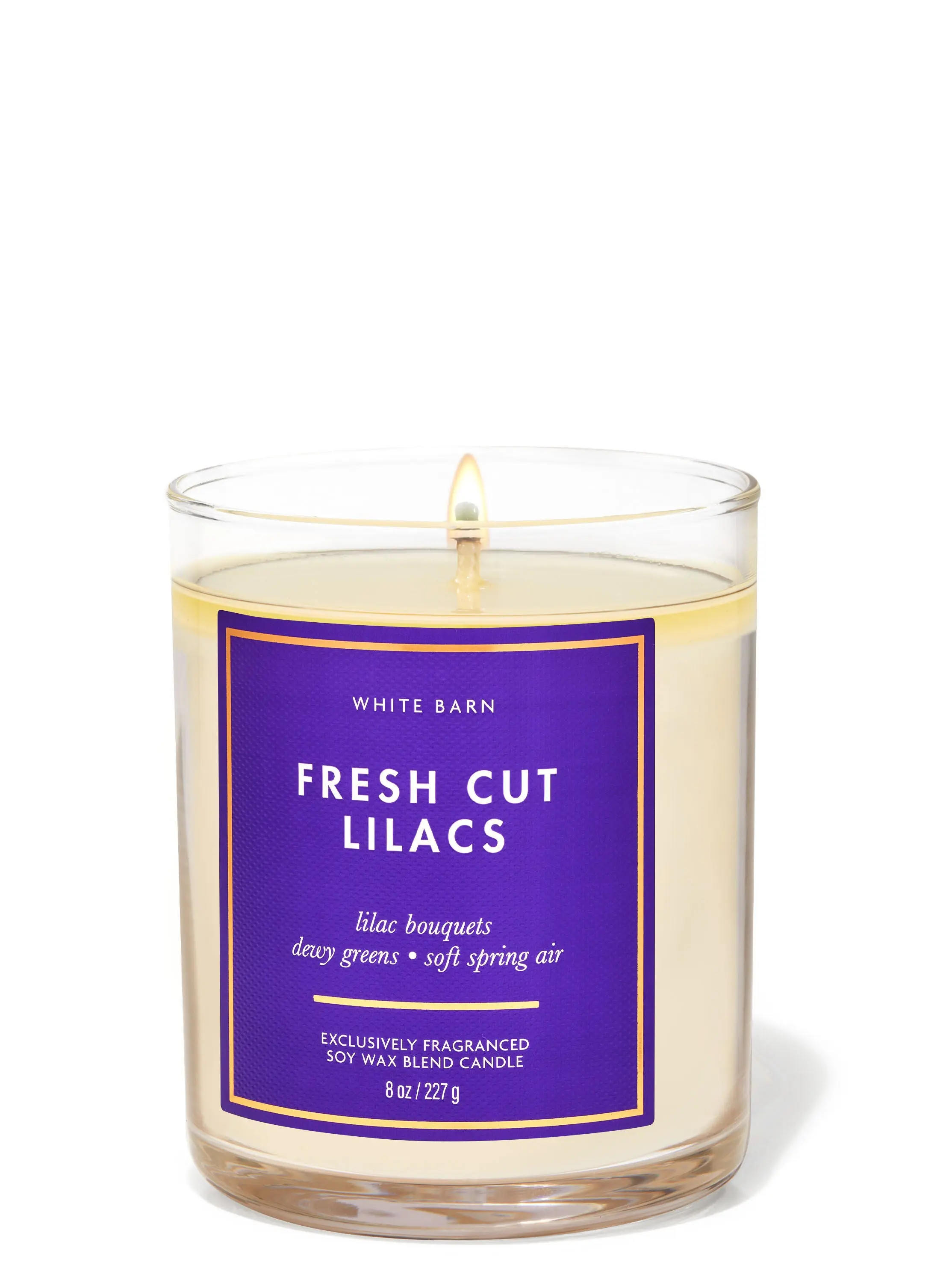 Fresh Cut Lilacs Single Wick Candle