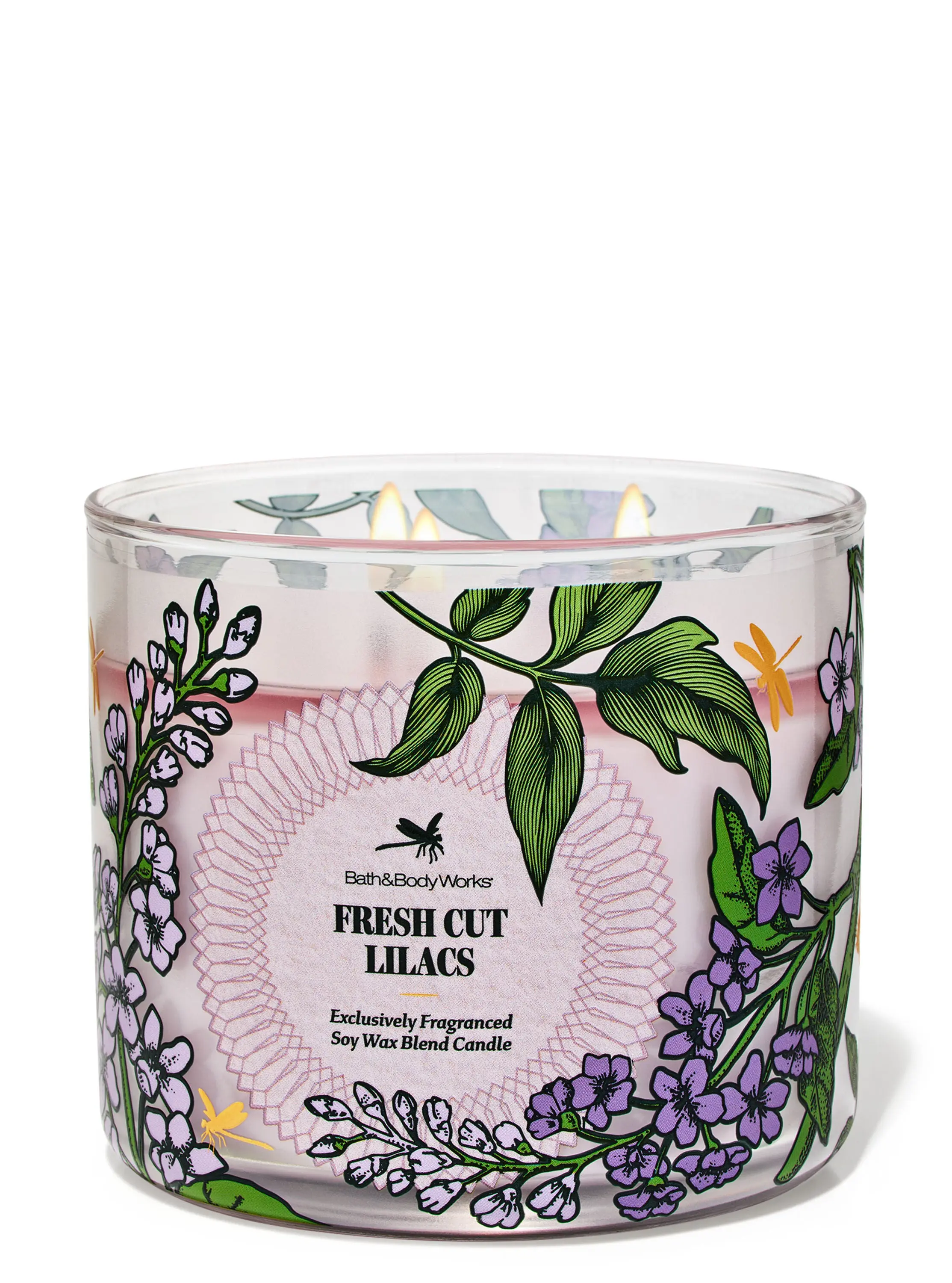 Fresh Cut Lilacs 3-Wick Candle - Image 2