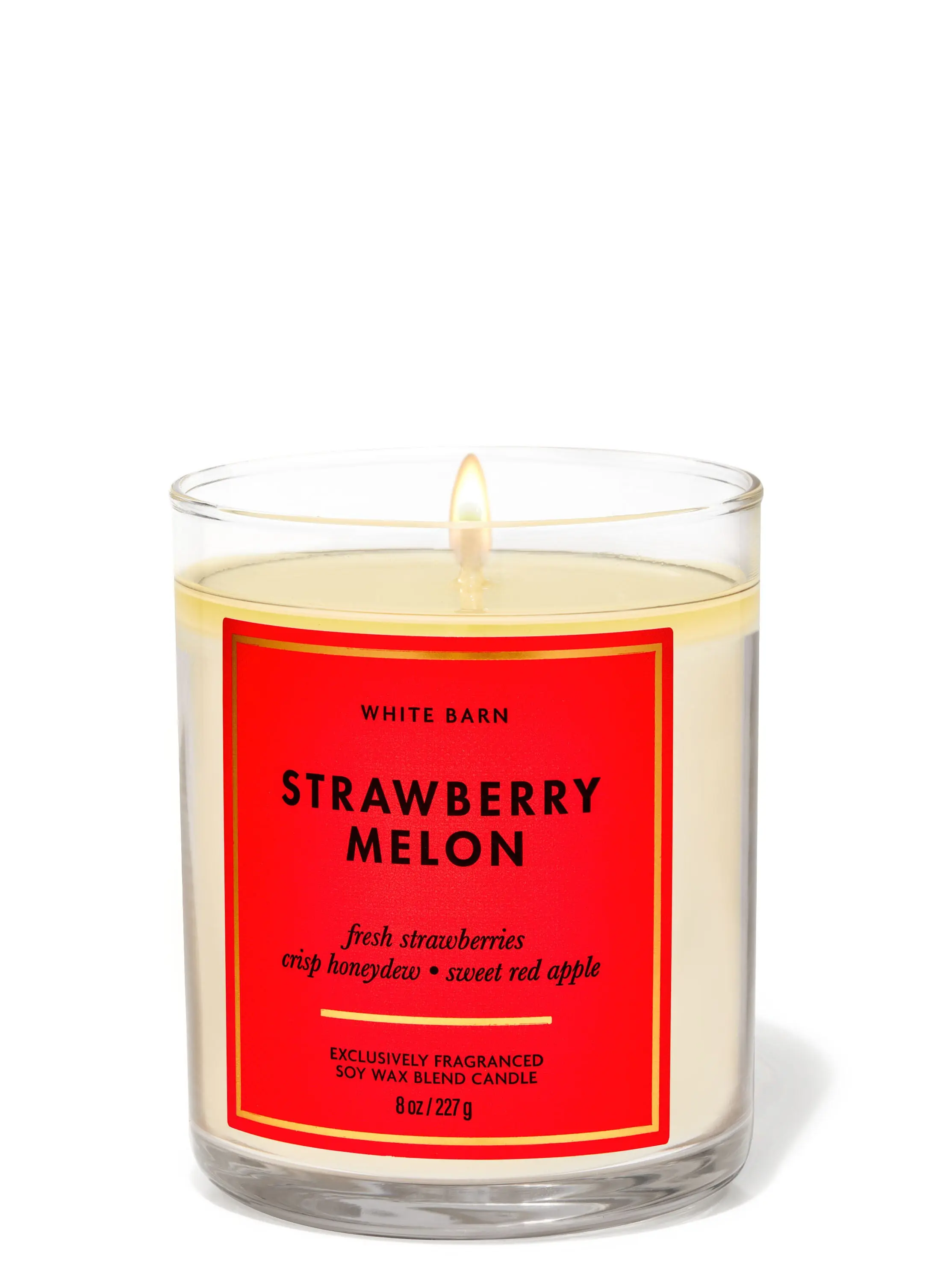 Strawberry Melon Single Wick Candle