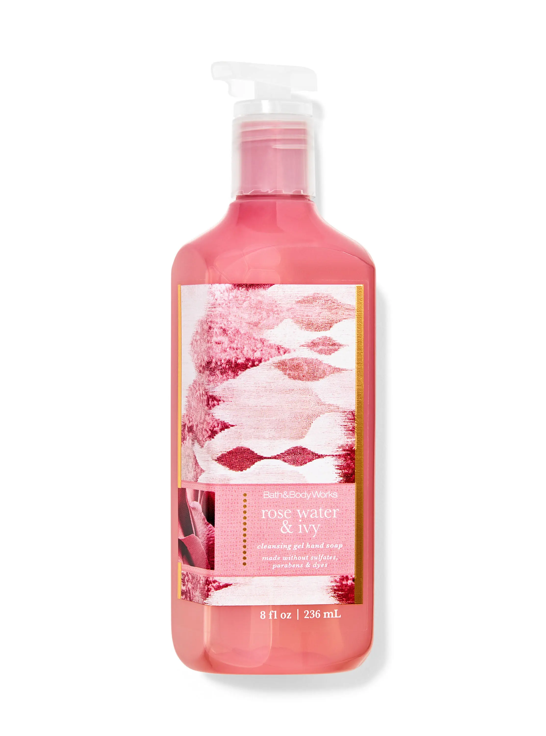 Rose Water & Ivy Cleansing Gel Hand Soap