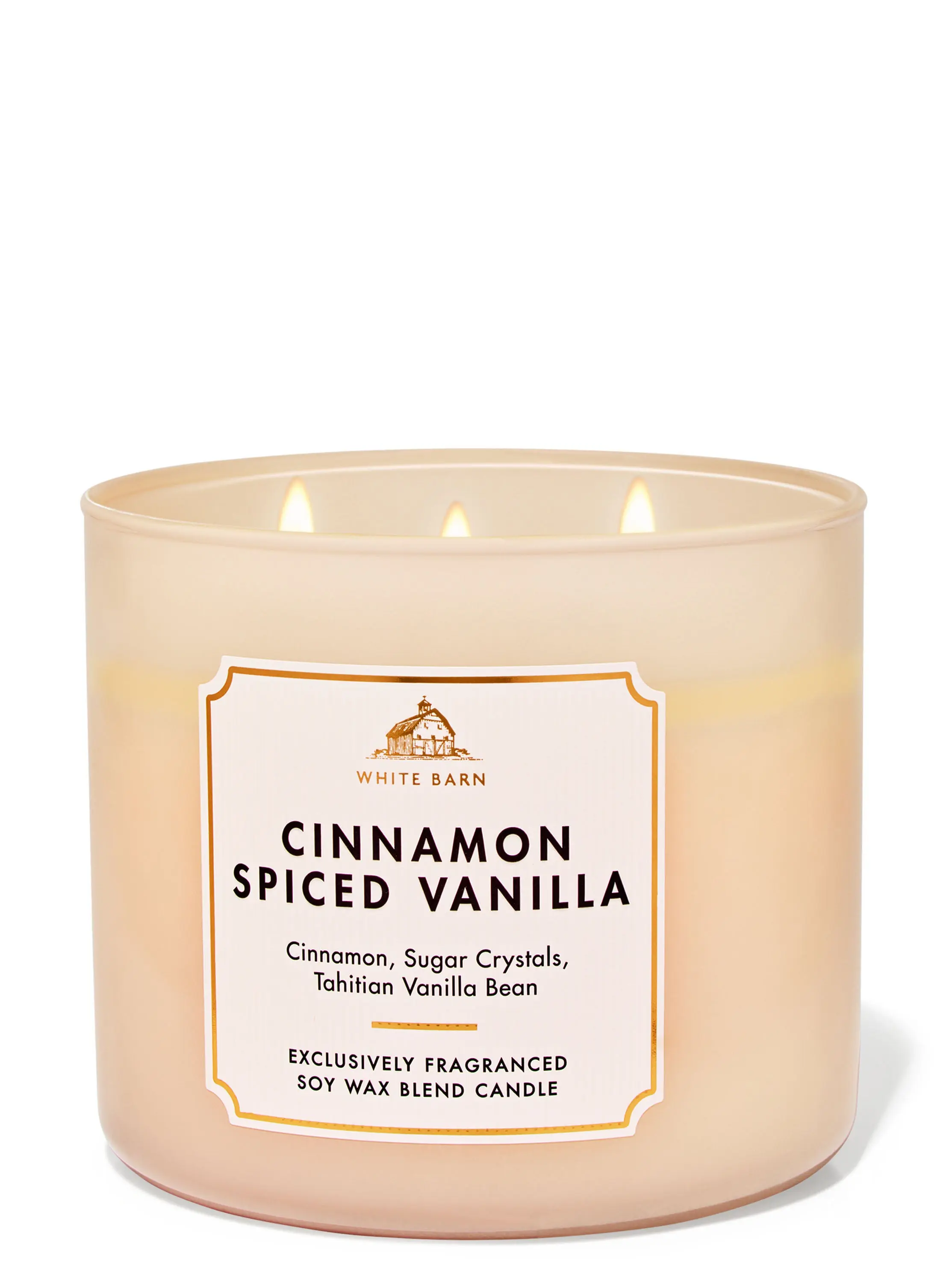 Cinnamon Spiced Vanilla 3-Wick Candle - Image 2