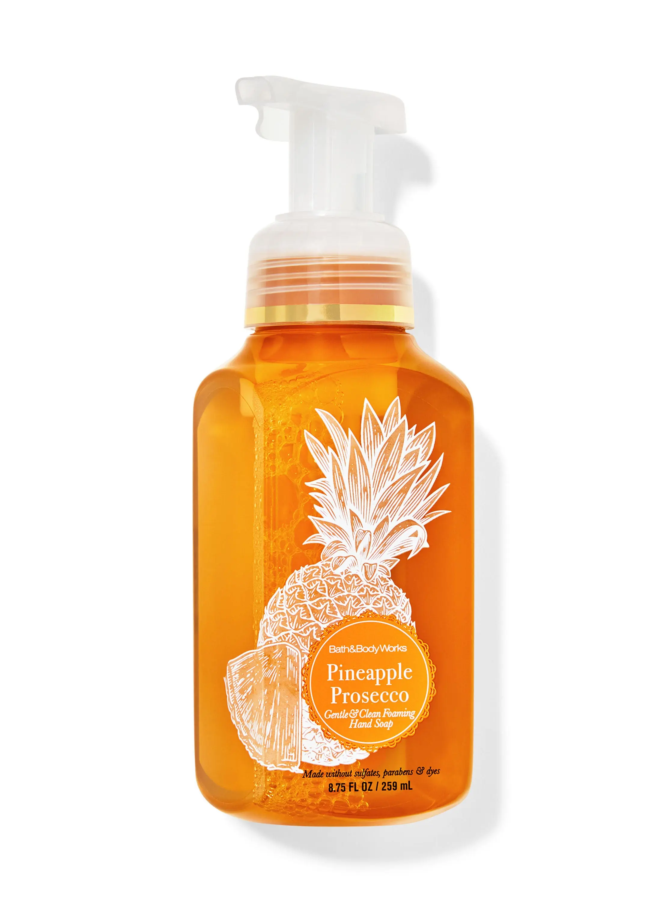 Pineapple Prosecco Gentle & Clean Foaming Hand Soap