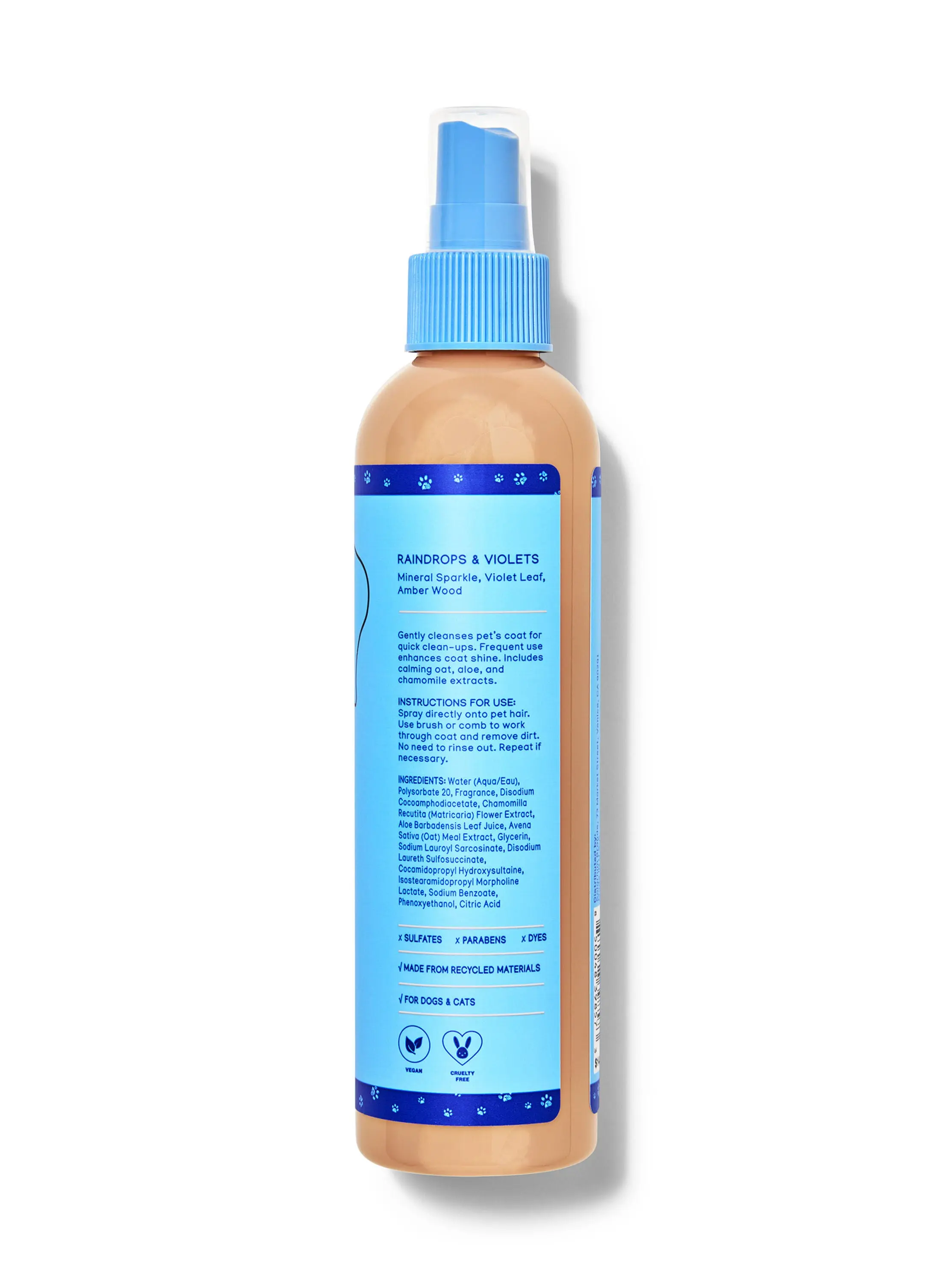 Raindrops & Violet Pet Waterless Bath - Image 2