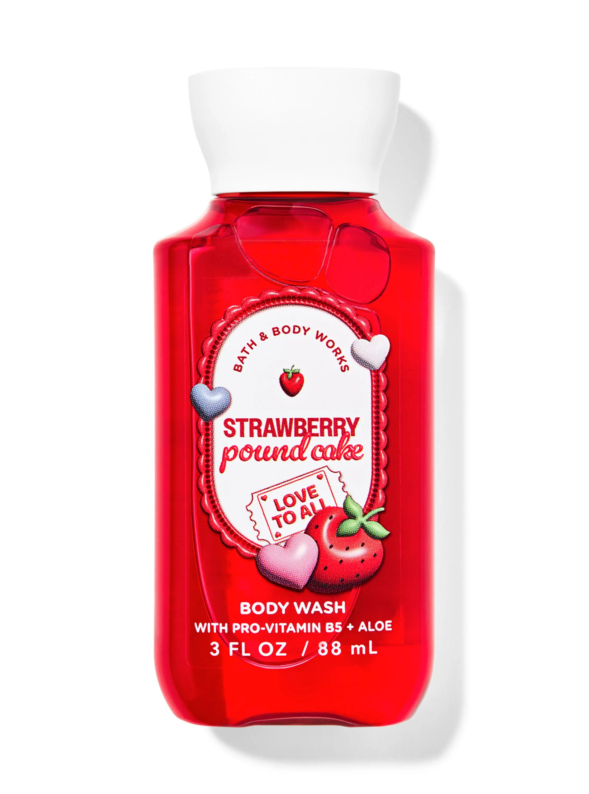 Strawberry Pound Cake Travel Size Body Wash