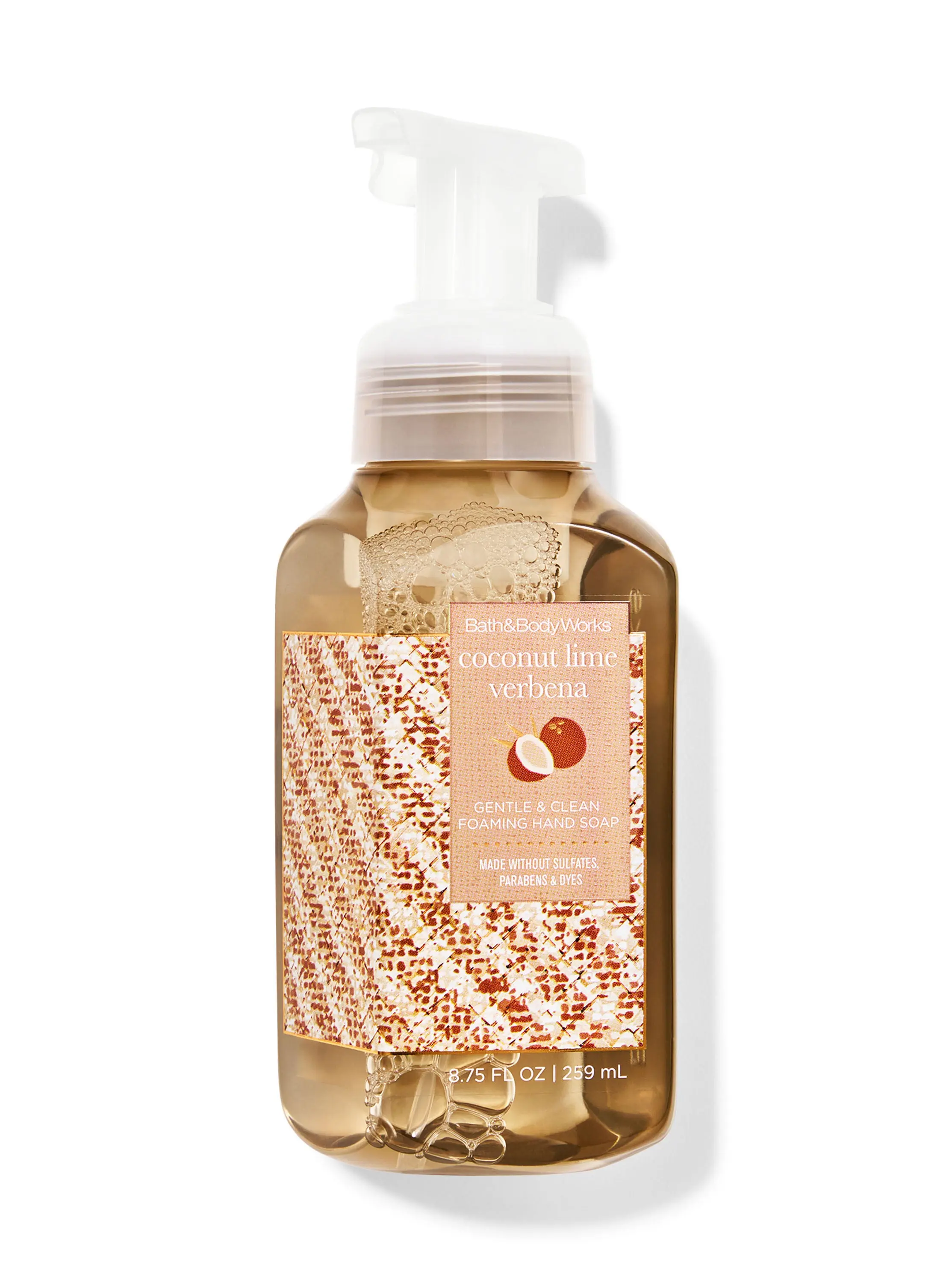 Coconut Lime Verbena Gentle & Clean Foaming Hand Soap